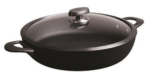 Poêle de chef avec couvercle | 32 cm / 4 L | Antiadhésive | Compatible induction Pro SB+ | Scanpan