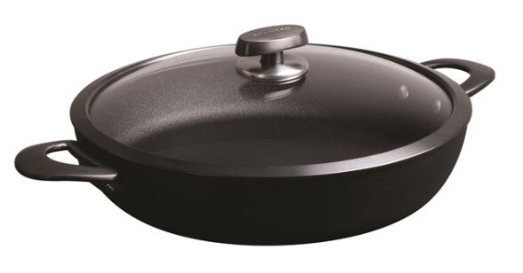 Poêle de chef avec couvercle | 32 cm / 4 L | Antiadhésive | Compatible induction Pro SB+ | Scanpan