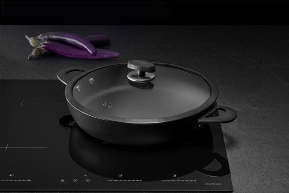 Poêle de chef avec couvercle | 32 cm / 4 L | Antiadhésive | Compatible induction Pro SB+ | Scanpan